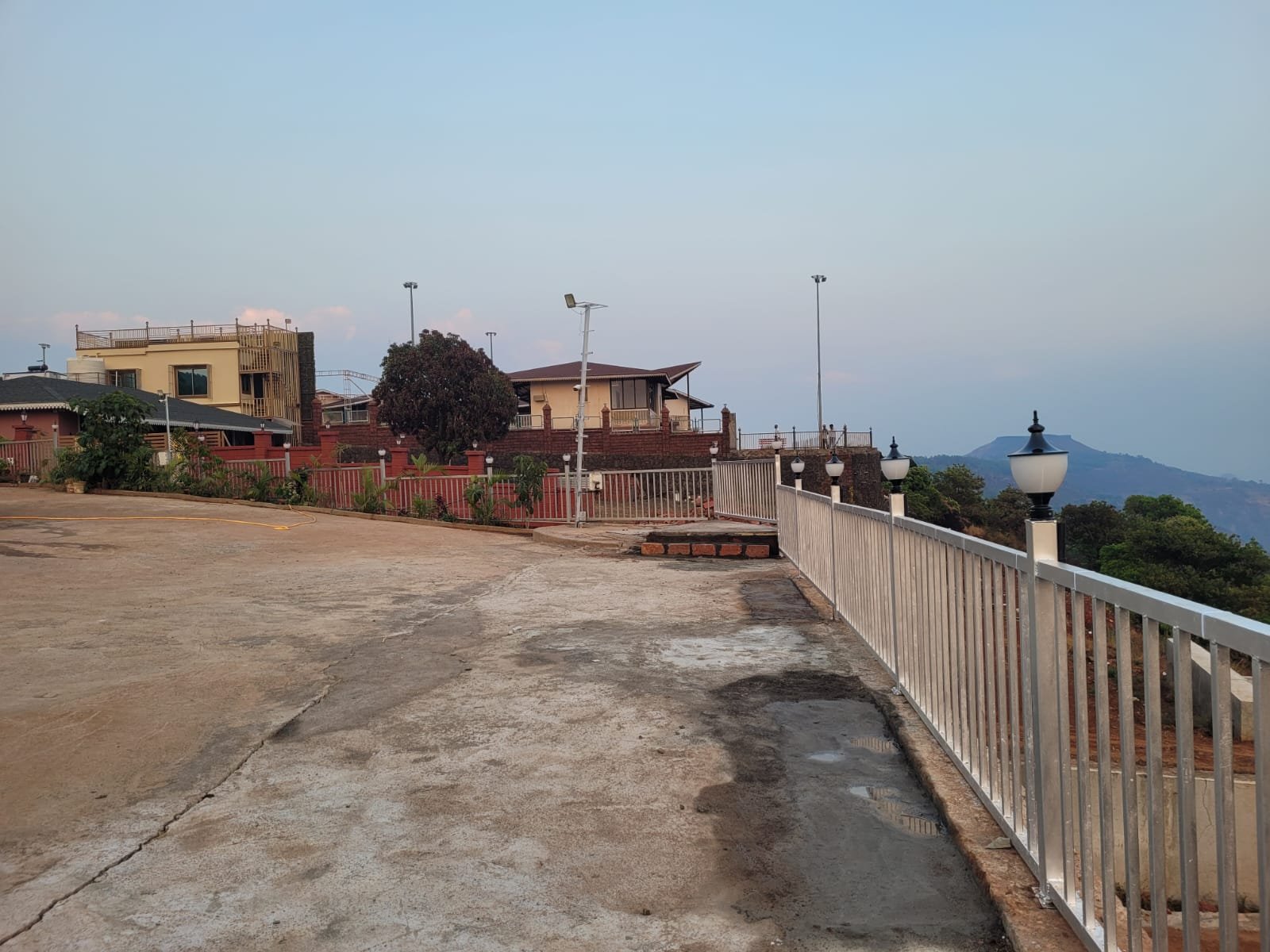 Open terrace and valley-facing edge at Shivar Valley View